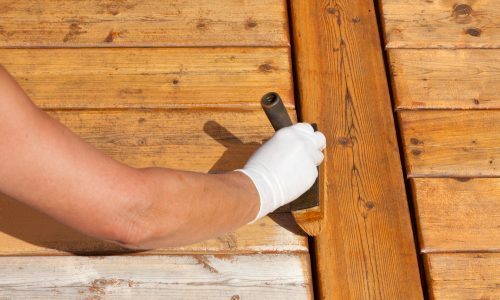 deck staining