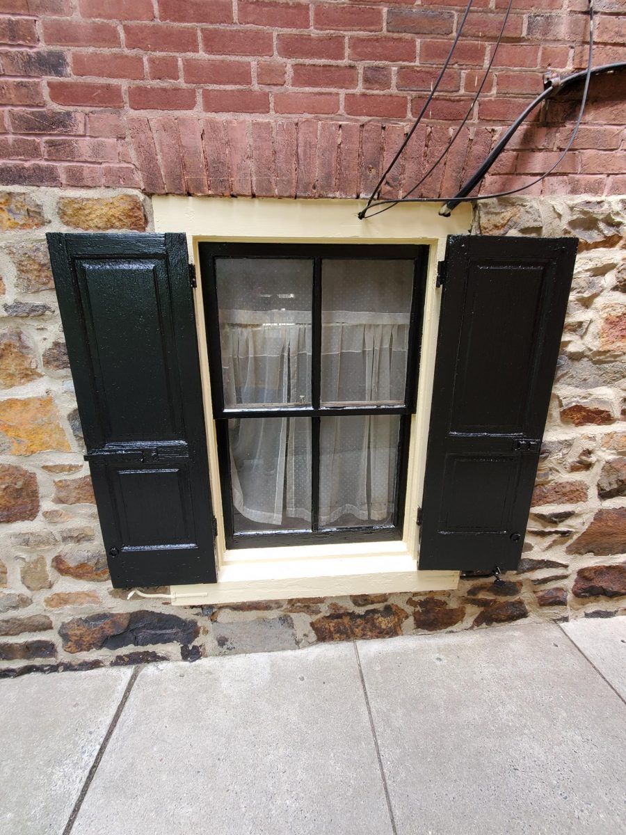 Window Shutters of Bethlehem Moravians property after completed painting project by CertaPro Painters of the Greater Lehigh Valley Preview Image 4