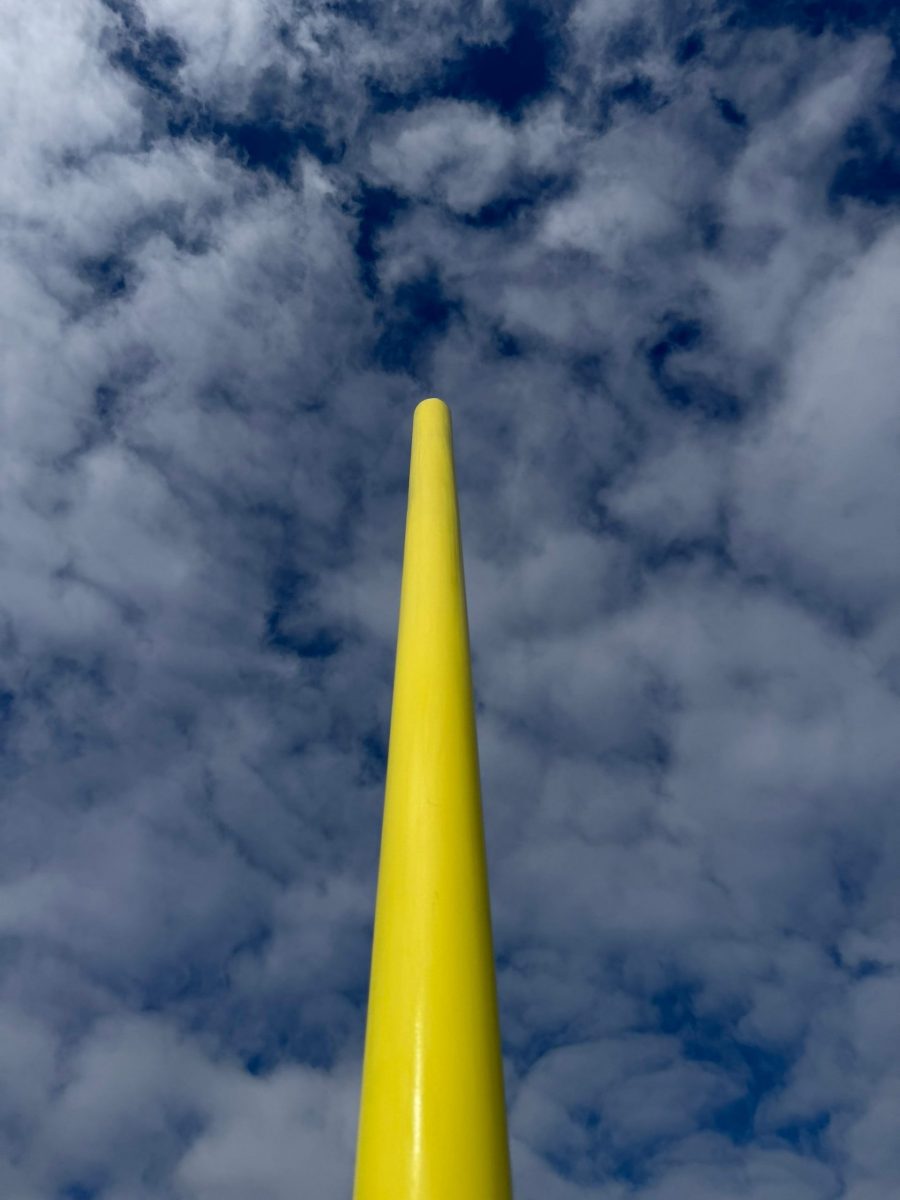 football goalpost with damaged paint Preview Image 6