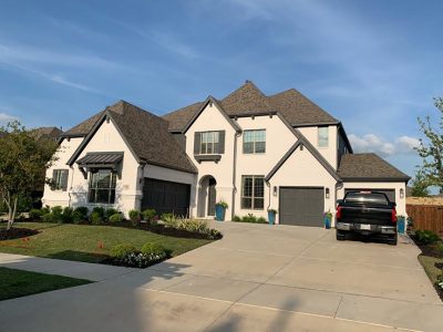 Completed Brick Painting Project in Allen