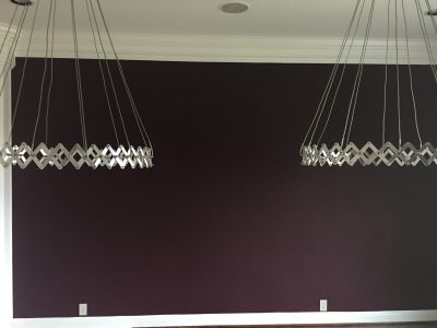 Interior dining room painting by CertaPro house painters in Austin, TX