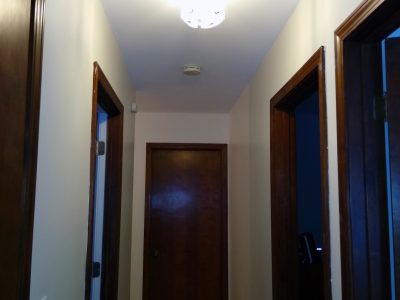 painted hallway
