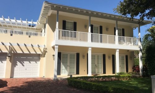 Yellow Home in Coral Gables