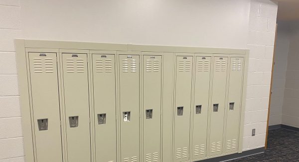 School Lockers Painting
