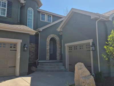 Painted Front of House | Castle Rock Home Project