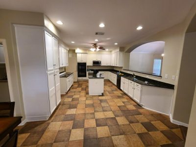 Kitchen after painting