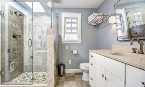 Bathroom Cabinet Refinishing