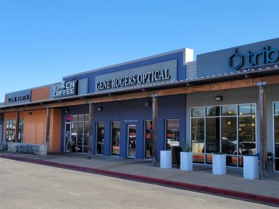 Exterior painting of The Village Mall