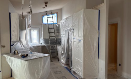 Kitchen During
