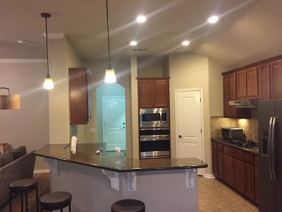 Interior kitchen painting by CertaPro house painters in Austin, TX