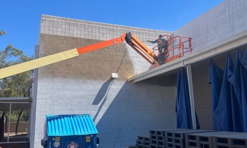 During - Crane Lift