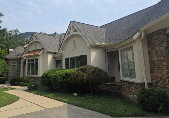 stucco exterior house painting
