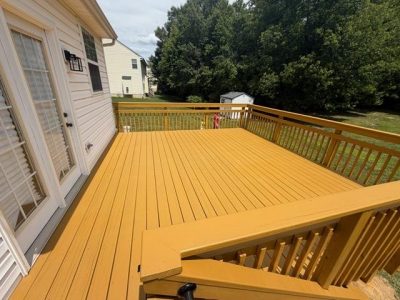 stained deck in waldorf, md