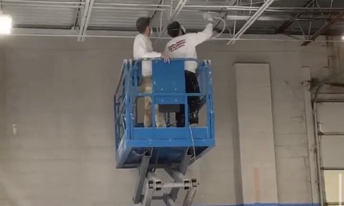 School Gymnasium Painting