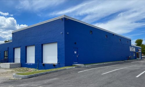 Warehouse Exterior Painted