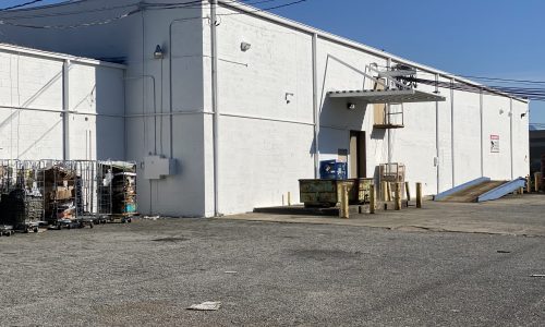 Back View of the Building