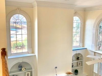 repainted living room in marietta ga