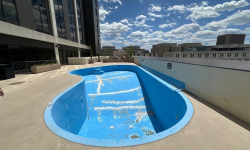 Failing Pool Floor Coating