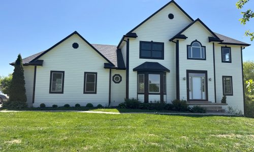 After Painting Home Exterior Front