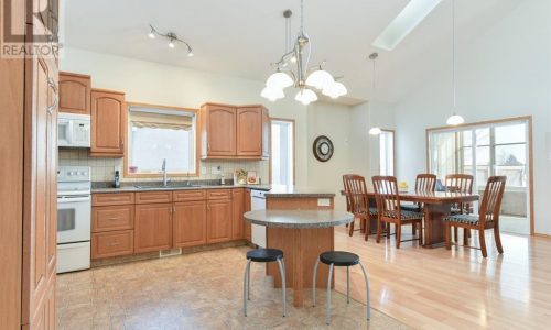 Interior Open Concept Kitchen and Dining Area Painting