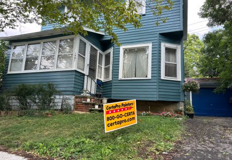 Exterior Wood Siding Painting
