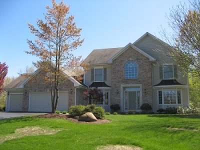 Exterior painting by CertaPro house painters in Caledonia, MI