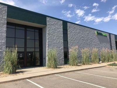 Side View of Warehouse