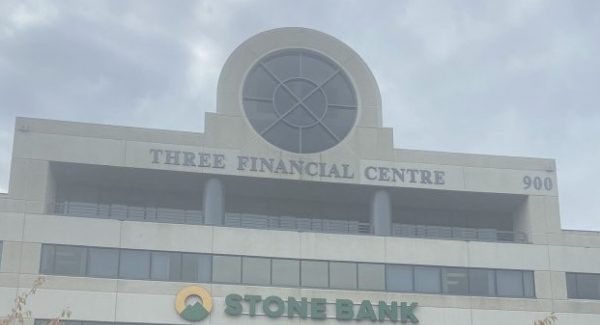 Repainted Bank Exterior