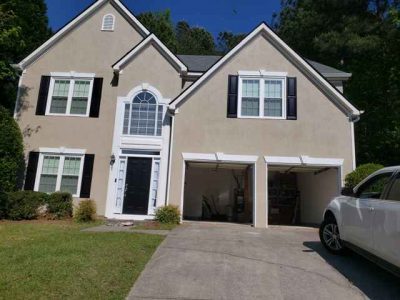 repainted home in marietta