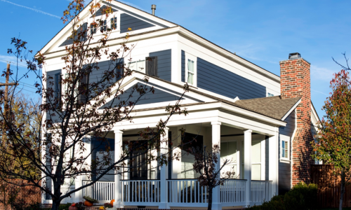 Exterior & White Trim