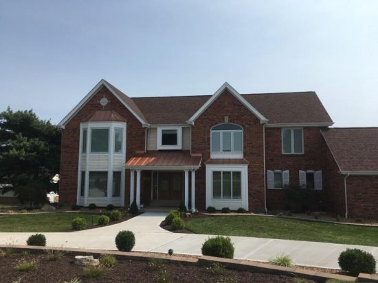 large house painting