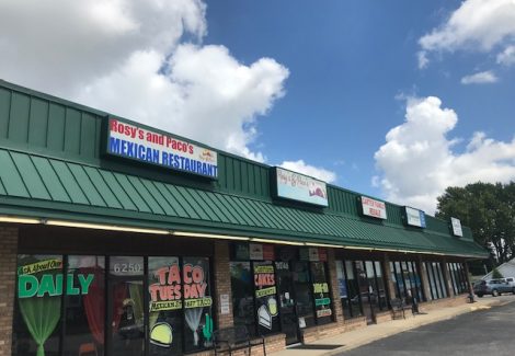 Strip Center Painting Project