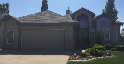 Residential Exterior Walls And Trim Painted ...