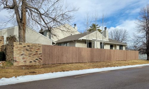 Fence Staining