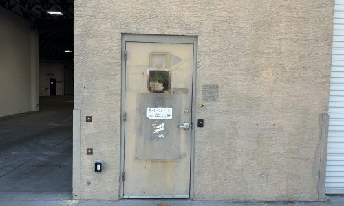 Before - Exit Door