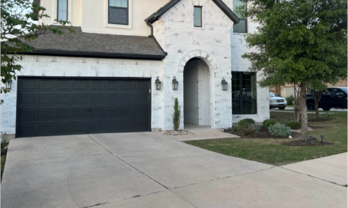 Whitewash Brick Exterior