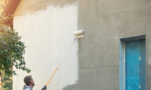 Seal Exteriors with Primer and Paint