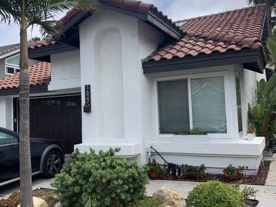 Exterior Stucco house painting.