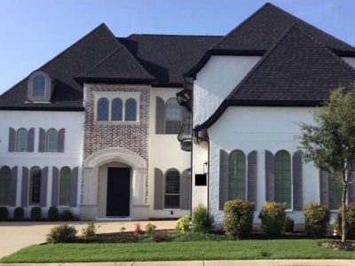 Completed Allen Exterior Brick Painting