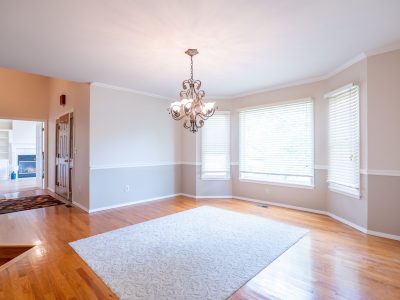 painted dining room