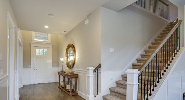 hallway and staircase painting