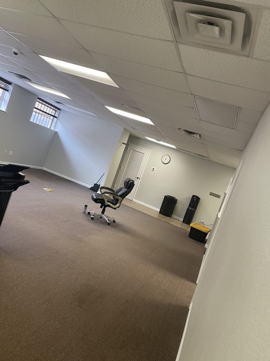 tilted painted office room Preview Image 6