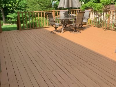repainted patio in Bel Alton, MD