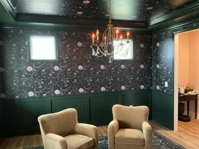 mathesone lounge after interior painting