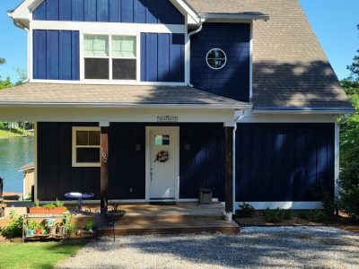 blue home