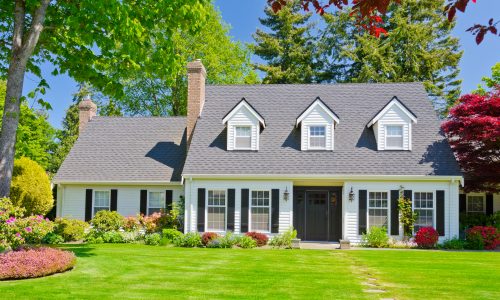 Full Exterior Clapboard Painting, Roof Dormer Finishing, and Accent Shutter Repaint