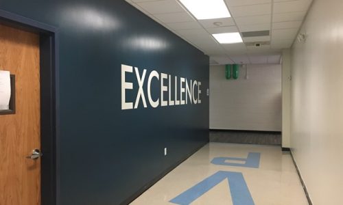 Interior Hallway Painted