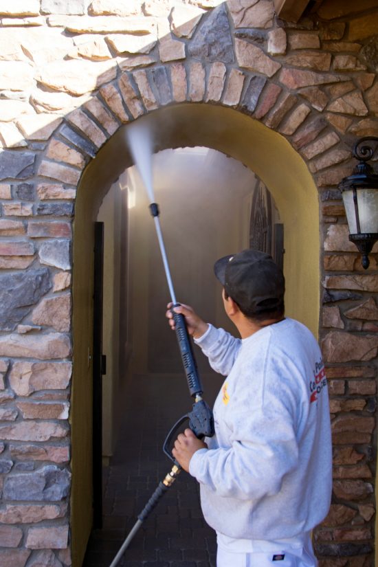 power washing for stucco surfaces