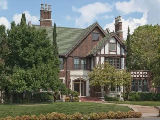 Tudor style home