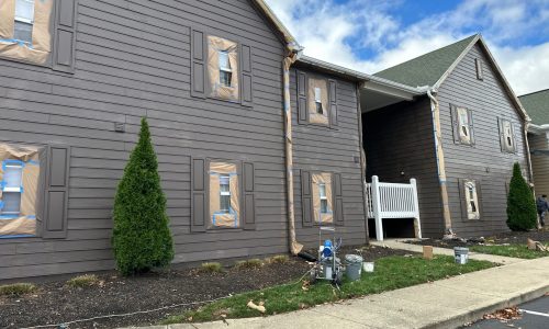 Wex On the Green Apartment Community Exterior Paint Refresh - During
